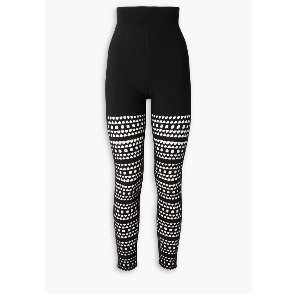 Alaia laser cut Leggings